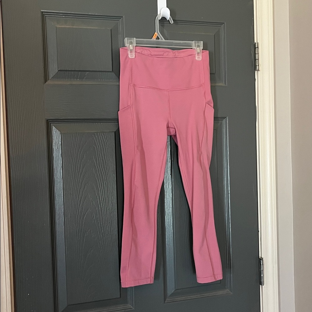 Athleta. Pink Leggings size XS